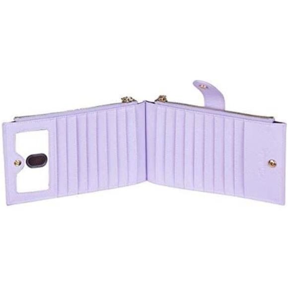 Womens Wallet RFID Blocking Bifold Multi Card Case Wallet with Zipper Pocket - Picture 5 of 5